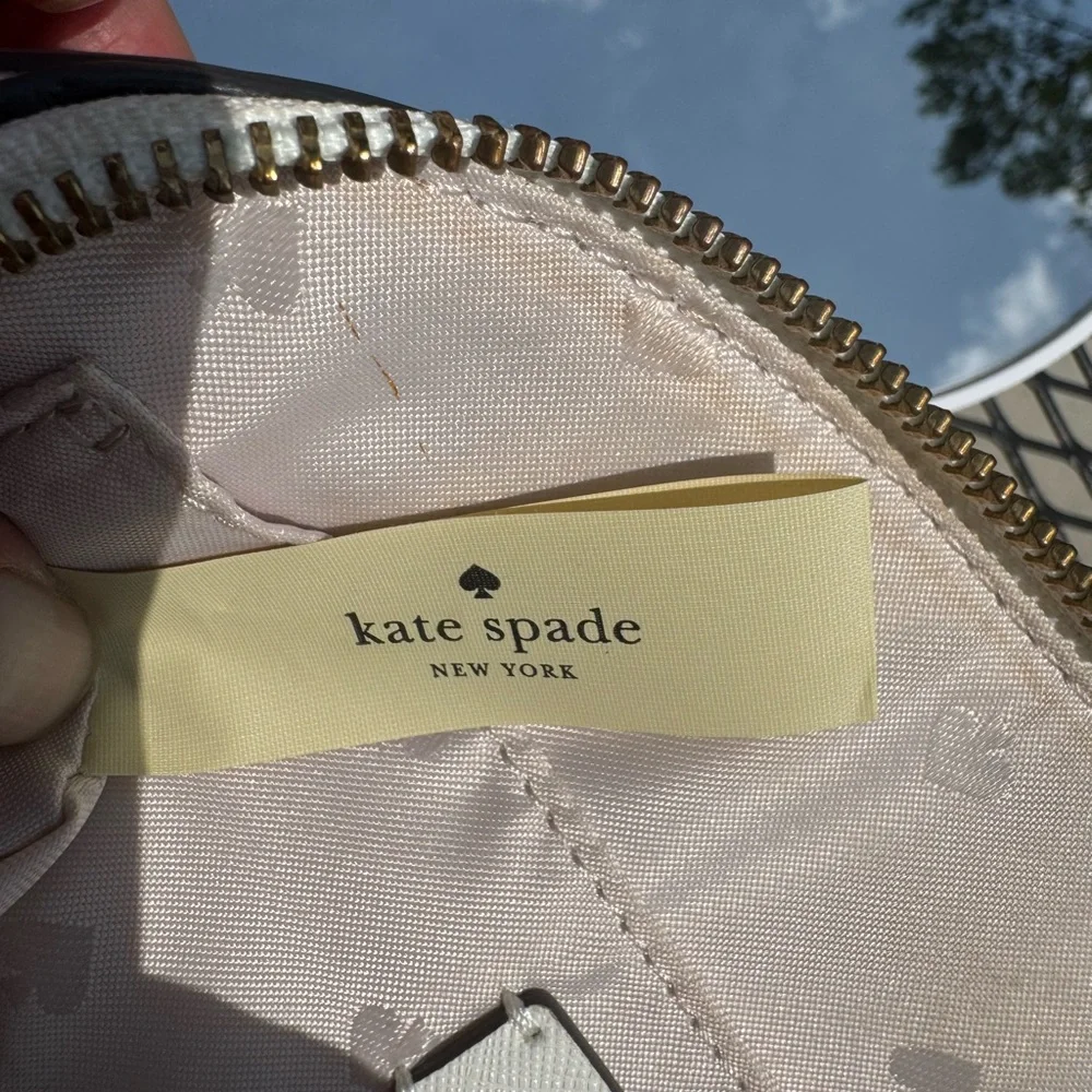 Kate Spade Reiley Straw Dome Crossbody - Picture 12 of 16